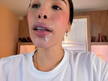 With this big tongue on your cock, I'll make you empty all your milk in my mouth. - Multi-Goal :  ♥DEEPTHROAT UP YOURS BALLS♥ #anal #tongue #latina #bigass #smalltits